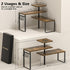 Countertop Organization,3 Counter Alsonerbay Organizer Tier Corner Shelf for Kitchen with Hooks for Coffee Area