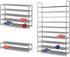 GREEF 10-Tier 50-Pair Closet, Classics Shoe Rack Organizer Sturdy Metal Storage Shelf for Bedroom, Entryway, Dorm Room