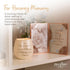 Pavilion 8 Oz Candle Holder, Cream Beige Ceramic Vessel with 100% Soy Wax, Tranquility Scent