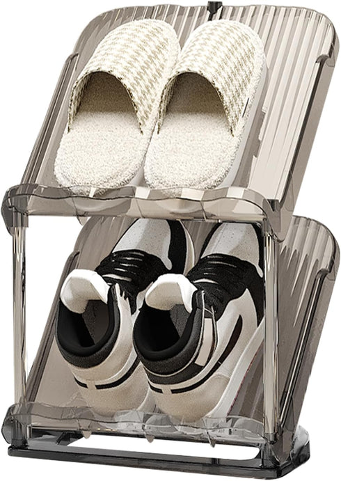 YYW Narrow Shoe Rack Vertical Shoes Rack for Entryway Corner Shoe Storage
