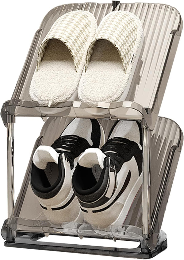 YYW Narrow Shoe Rack Vertical Shoes Rack for Entryway Corner Shoe Storage