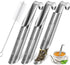 3 Pcs Tea Infuser and 1 Brush, tea diffusers for loose teaTea