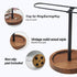 Sunglass Organizer, Wood Eyeglass Holder Rack for Men and Women, Metal Sunglasses Storage for Dresser, Desk