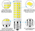 TAIYALOO E17 LED Bulb - Dimmable 7W Microwave Oven Bulb, Daylight White 6000K, 60W Halogen Replacement, 2 Pack