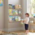 birola 32 Inches Set 3, Nursery Book Shelves for Kids Rooms - Floating Wall Bookshelves of Space-Saving Nursery Shelves