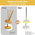 Countertop, 5.5 12.6 Inch, Creative Home Natural Marble Base Paper Towel Holder Stable Roll Dispenser