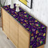 Pudodo Mardi Gras Table Runner - Carnival Mask Fleur De Lis Tablecloth for New Orleans Masquerade Party, Kitchen Dining