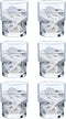Toyo Sasaki Glass Tumbler, HS Stack Tumbler - 6.8 fl oz (200 ml), Set of 6, Made in Japan