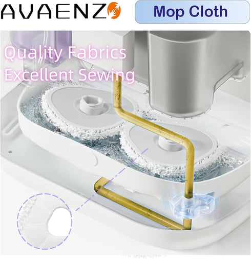 6 Pack Z10 T10 J3 J4 J5 R10 Replacement Mop Pads Compatible with Narwal Freo Pro X Ultra Narwal Freo Z Ultra Microfiber