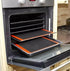 2 Pcs Silicone Mat, Microperforated Fiberglass Baking Pan Mat, Strong Heat Resistance Oven or Pan Liner Baking Tool