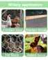 57 50 1 inch Garden Poultry Chicken Wire Netting - '' ' Garden Fence Animal Barrier, Chicken Wire for Crafts, Mesh
