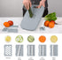 Gintan 9-in-1 Collapsible Camping Cutting Board with Colander, Gifts for Campers, Gray
