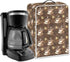 Coffee Maker Cover, Durable Handle Coffee Print Stand Mixer Cover for Kitchen Aid, Dustproof for Small Appliances