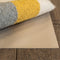 Grip-It Solid Grip Non-Slip Rug Pad, Cushioned for Area Rugs, 3 x 5 ft, Hardwood Floors