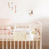 Mkono Boho Macrame Bedside Caddy Hanging Organizer, 4 Pockets for Remote, Magazine, Accessories, Fixed Straps and Hooks