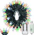 Solhice 40ft Christmas Lights USB Powered for Car 120 LEDs, Mini String