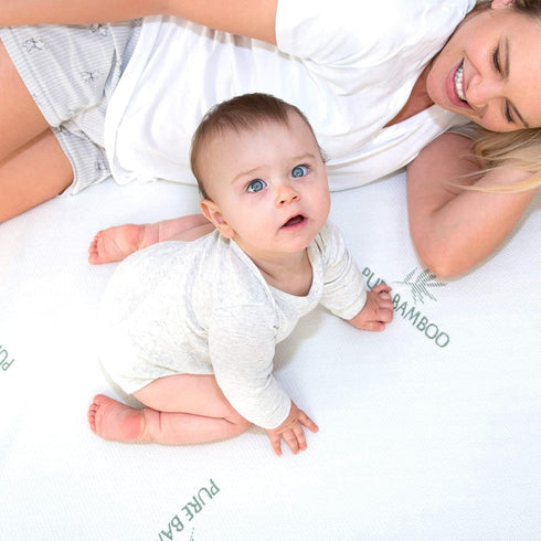 California King Mattress Protector by PURE BAMBOO, Waterproof - Viscose Derived from Bamboo, Breathable, Noiseless