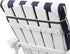 High Density Foam Cushions for Adirondack Chairs - Striped High Back Comfort