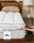 Sleep,3D+7D 8-23 Inch KAYFIA TwinXL Mattress Topper,Extra Thick Mattress Pad Cover for Deep Snow Down Alternative Fill