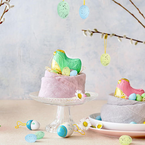 120 1-1.2" Winlyn Pcs Artificial Speckled Green Blue Foam Easter Eggs Decorative Eggs for Easter Party Neutral Spring