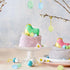 120 1-1.2" Winlyn Pcs Artificial Speckled Green Blue Foam Easter Eggs Decorative Eggs for Easter Party Neutral Spring