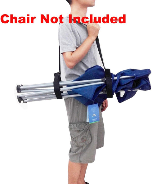 YYST Carry Strap for Beach Chair Folding Chair - Easy to Use & Carry, 1/PK (Chair Not Included)