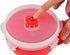 Home-X Microwave Soup Mugs with Lid - Set of 2, 32oz Capacity, BPA Free, Dishwasher Safe, Red