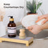 3-in-1 Sink Caddy Instant Dry Sink Organizer, Fast Drying Diatomaceous Earth Stone, Kitchen Sponge Holder, Water Absorbing Sink Rack for Modern Countertop Bathroom Soap Holder Birthday