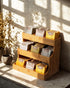 180 Theodore Tea Bag Organizer Wooden Tea Organizer and Storage for Home, Kitchen, Office Tea Bag Holder - Vertical