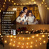 50 suddus Globe String Lights Bedroom, Led Fairy Lights Plug in, Indoor String Lights for Classroom, Christmas