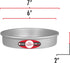 Fat Daddio's PCC-62 Anodized Aluminum Round Cheesecake Pan, 6 x 2 Inch