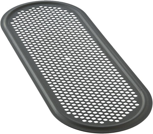LloydPans Kitchenware Perforated Flatbread Pan, 7 Inch by 18 Inch, PSTK