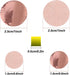 TecUnite Round Tissue Paper Table Confetti Dots for Wedding Birthday Party Decoration, Rose Gold Confetti