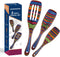 Spurtle Set, Wooden Utensils for Cooking, WOSPONFAN Kitchen Utensils Set, Pakkawood Kitchen Tools