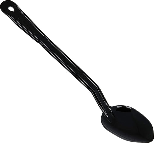 Carlisle FoodService Products High Heat Solid Spoon, 13", Black