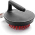 Outset 76621 Himalayan Salt Block - Pizza Stone and Cast Iron Pan with Nylon Cleaning Brush and Stainless Steel Scraper