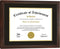 Diploma Frames 8.5x11 with Mat or 11x14 without Mat,1 Pack Certificate Document