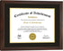 Diploma Frames 8.5x11 with Mat or 11x14 without Mat,1 Pack Certificate Document