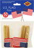 Beistle Packaged U.S. Flag Picks