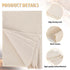 Proofing Cloth for Bread Baking, 2PCS 17x29 Inches Reusable Linen Cloth for Rolling Dough, Homemade Bread.