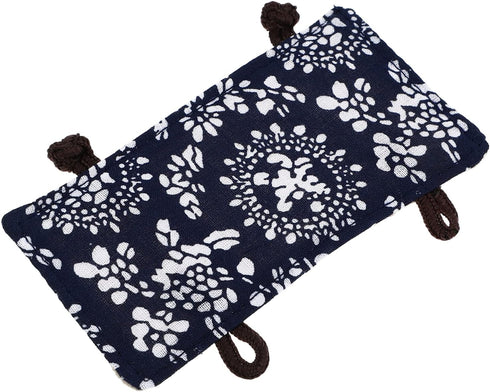 Teapot Handle Holder Cloth - Non Slip Pot Holder Sleeve for Tea Pot Handle, Teakettle Sleeve for Home Kitchen (Blue)