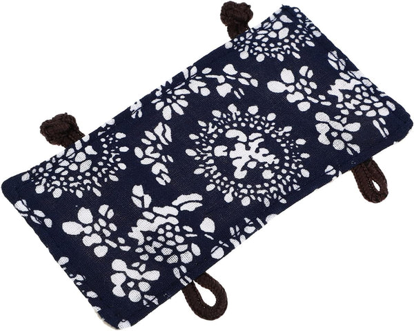 Teapot Handle Holder Cloth - Non Slip Pot Holder Sleeve for Tea Pot Handle, Teakettle Sleeve for Home Kitchen (Blue)