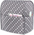Luxja Dust Cover for 4.5-Quart and 5-Quart Stand Mixer, Cloth Cover with Pockets, Gray Dots