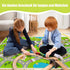4x6 3-12 (KR1, 4x6ft) Ft Kids Rug Car Play Mat Car Rug for Playroom, Kids Educational City Traffic Road Map Fun Carpet