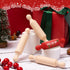 FFNIU 45Pcs Wooden Mini Rolling Pin Long Kitchen Baking Small Dough Rolling Pin for Children Fondant Pastry Pizza