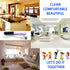 Cleaning Brushes Dish Brush Set, Kitchen Washing Brush, Stiff Bristles with Adhesive Hooks for Home