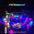 33FT 66 Smart Flower Fairy Lights, LED String Light, Halloween Lights Outdoor for Party with App, Music Sync,Group