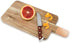 Viski Bartender Knife, 7 Inch, Acacia Wood Handle, Double Tipped Stainless Steel Blade, Set of 1