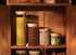 Berard Glass Storage Jar with Olive Wood Lid, 13.5-Ounce, Brown