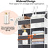 Over the Door Organizer 5 Tiers, Extra Large Storage with 10 Compartments, 50 lbs Capacity for Closet, Diaper Organizer